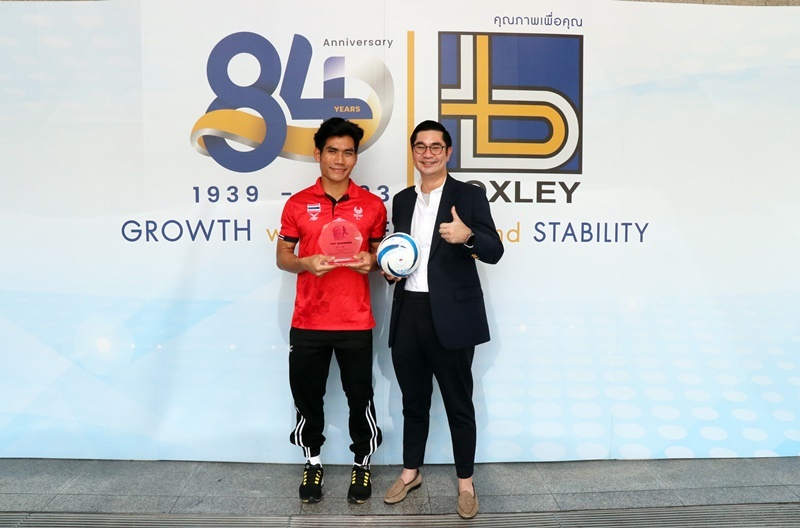 “ล็อกซเล่ย์-เอเอสเอ็ม” ร่วมยินดี “เต๋า” ปัญญาวุฒิ  ซิวดาวซัลโวศึกลูกหนัง 4 เส้า ฟุตบอลคนตาบอด