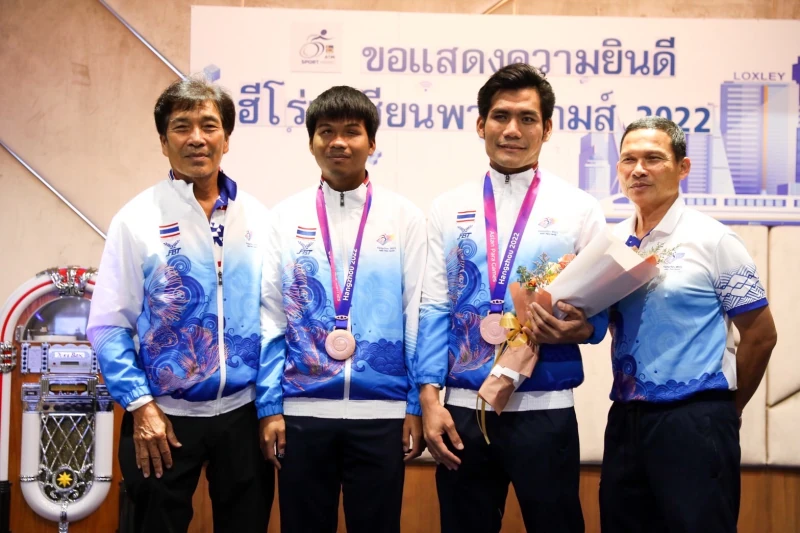 "ล็อกซเล่ย์ - เอเอสเอ็ม สปอร์ต ฮีโร่" ร่วมยินดีความสำเร็จ พนักงานนักกีฬาคนพิการคว้าเหรียญเอเชียนพาราเกมส์