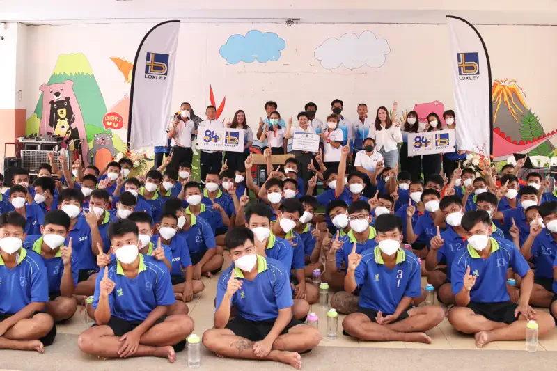 “ล็อกซเล่ย์” จับมือเครือข่ายจิตอาสาสร้างพลังบวกสู่น้องๆ เยาวชนชายบ้านเมตตา
