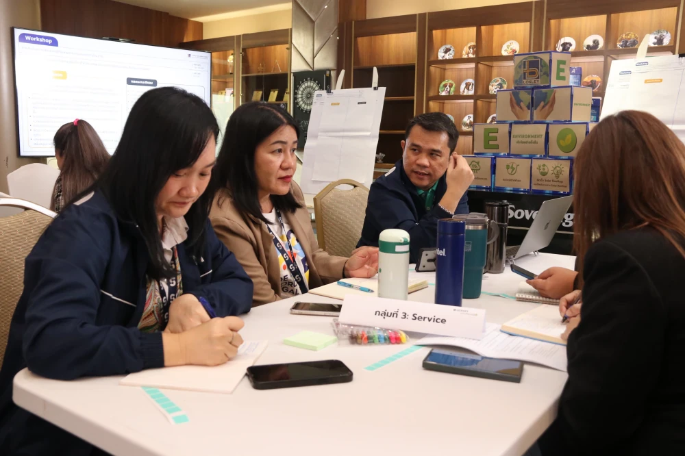 Loxley Aims to Elevate Business Toward Sustainability Through a Workshop on ESG and Greenhouse Gas Risk Assessment at the Seminar “Loxley’s Steps Toward Sustainability.”