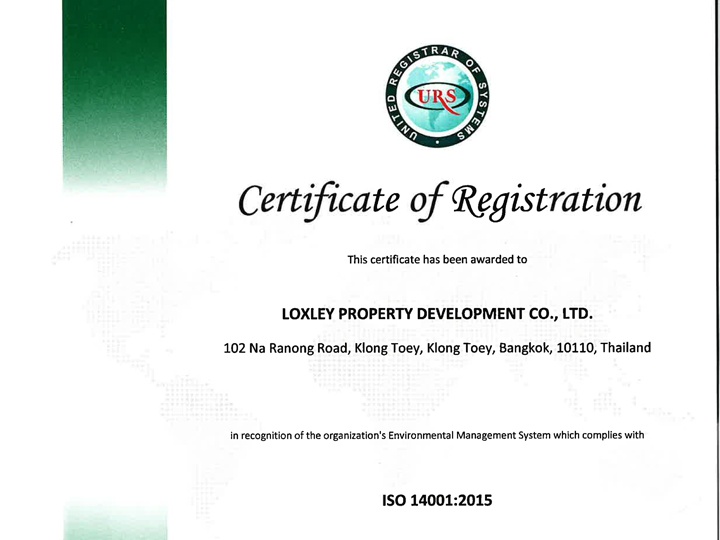 Loxley Property Achieves ISO 14001:2015 Certification, Reinforcing Commitment to Environmental Management and Sustainable Development