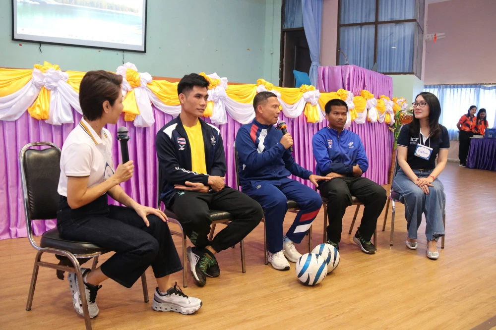 ล็อกซเล่ย์-เอเอสเอ็ม ผนึก ICF สานต่อ "โค้ชเพื่อน้อง ซีซั่น3 สตรองคูณสาม" สร้างแรงบันดาลใจเยาวชนบ้านมุทิตา
