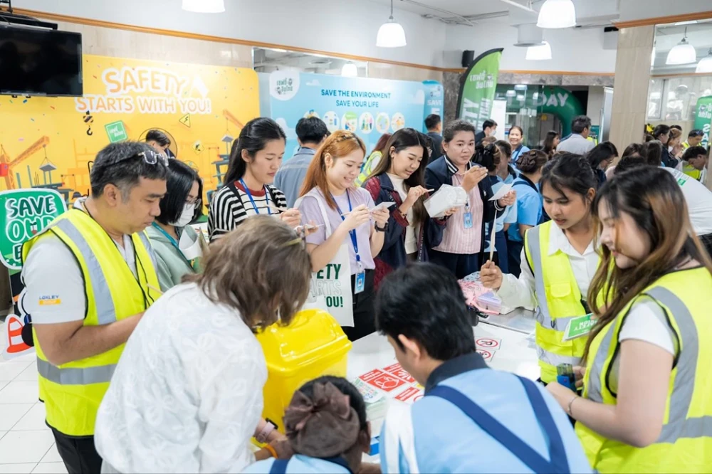 ล็อกซเล่ย์จัดกิจกรรม “LOXLEY Safety Day 2025”  ส่งเสริมวัฒนธรรมความปลอดภัยในการทำงาน ผนวกแนวคิดหมุนเวียนเปลี่ยนโลก