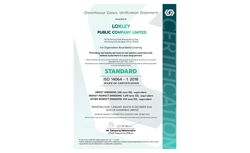 Greenhouse Gases Verification Statement